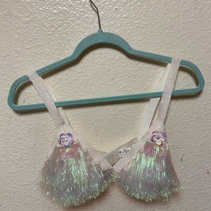 Bexi Rave Bikini Top And Bottom Set SZ S